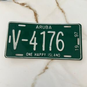 ARUBA 🇦🇼 License Plate